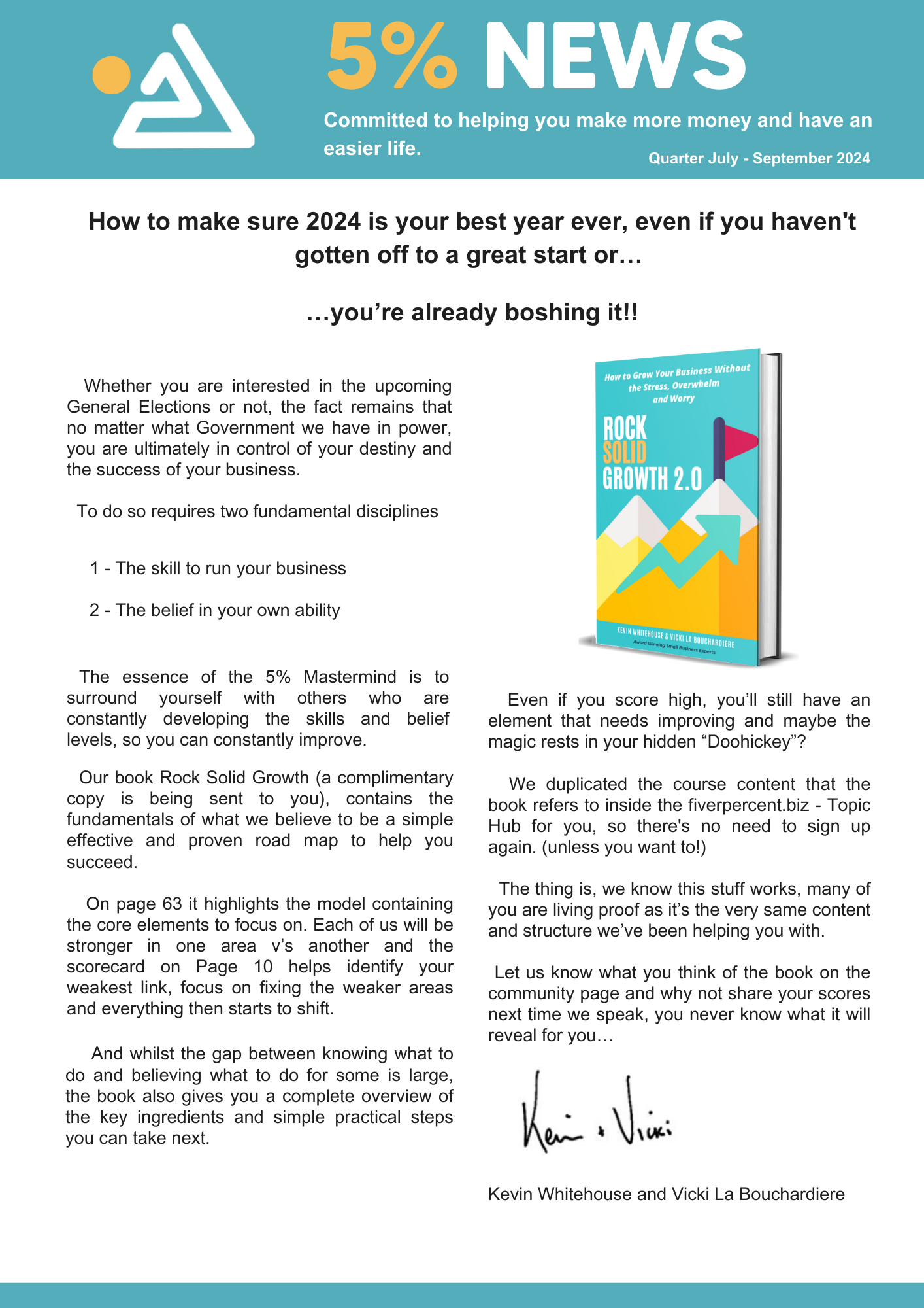 Issue 3_5% Newsletter